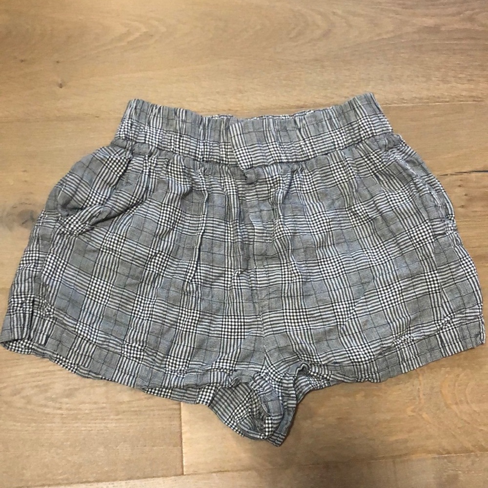 Plaid shorts